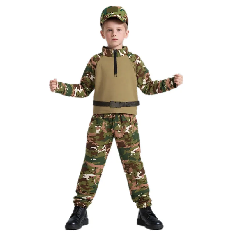 Outdoor Adventures Clothing - Kids Adults Camouflage Frog Outfit Summer