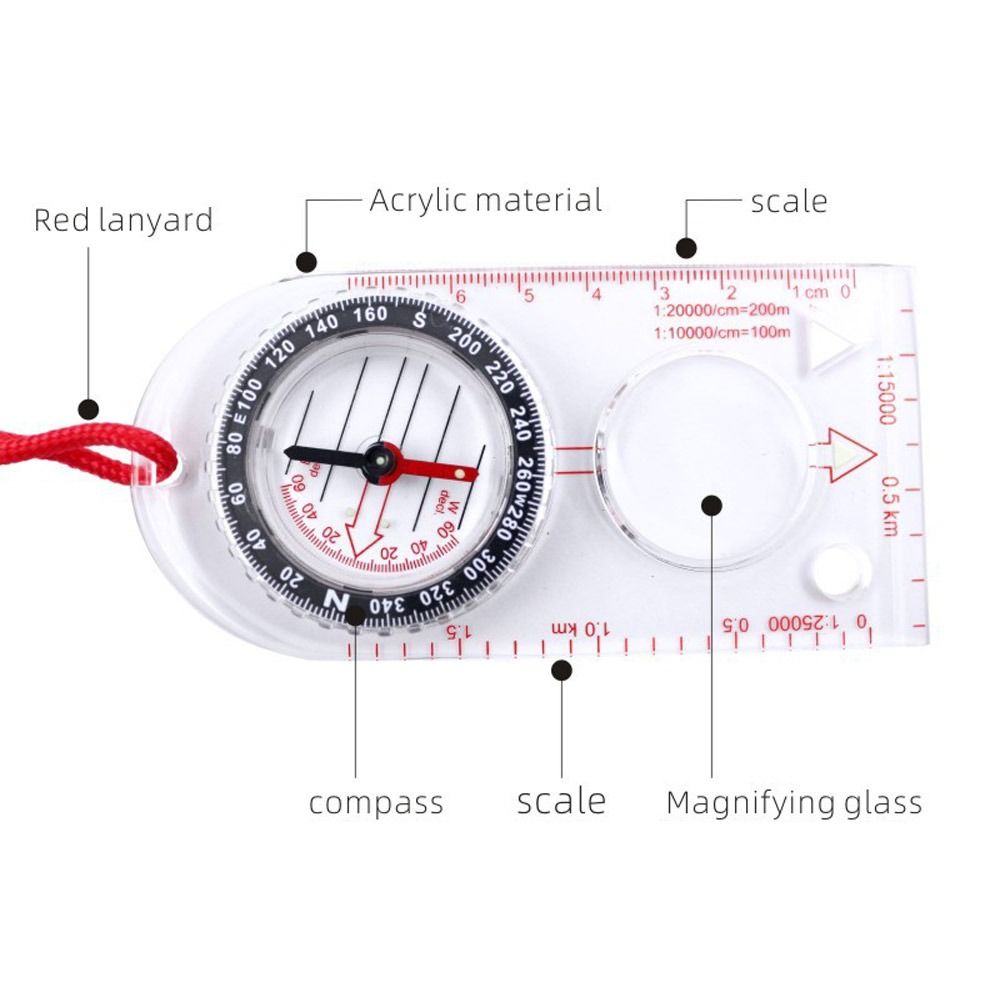 Orienteering Baseplate Compass - Map Compass Orienteering recension och pris