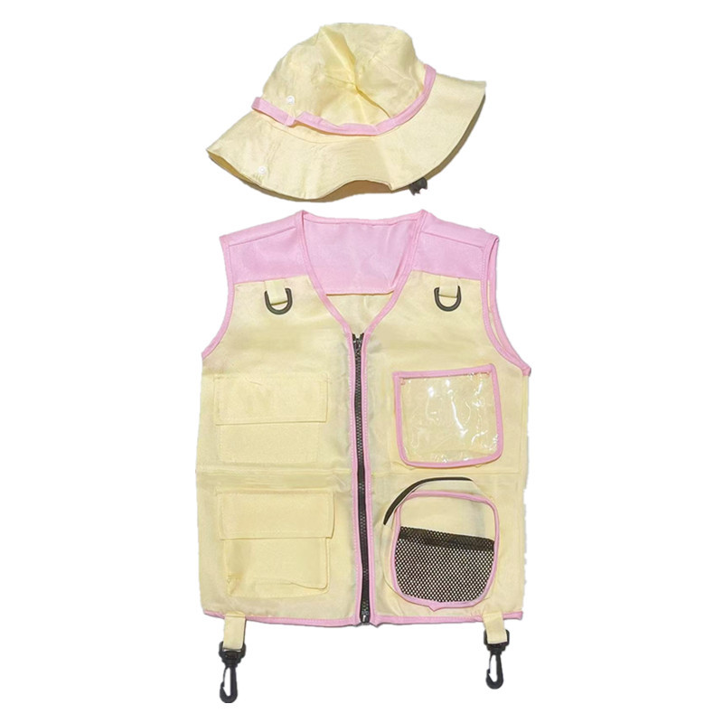 Children Explorer Vest Hat Sui - Outdoor Adventure Kids Party recension och pris