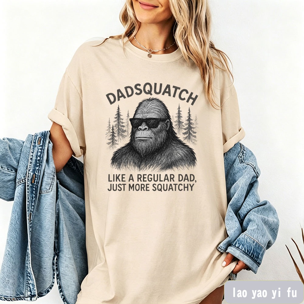Funny Bigfoot Dad Gift Fashion - Outdoor Adventures Clothing recension och pris