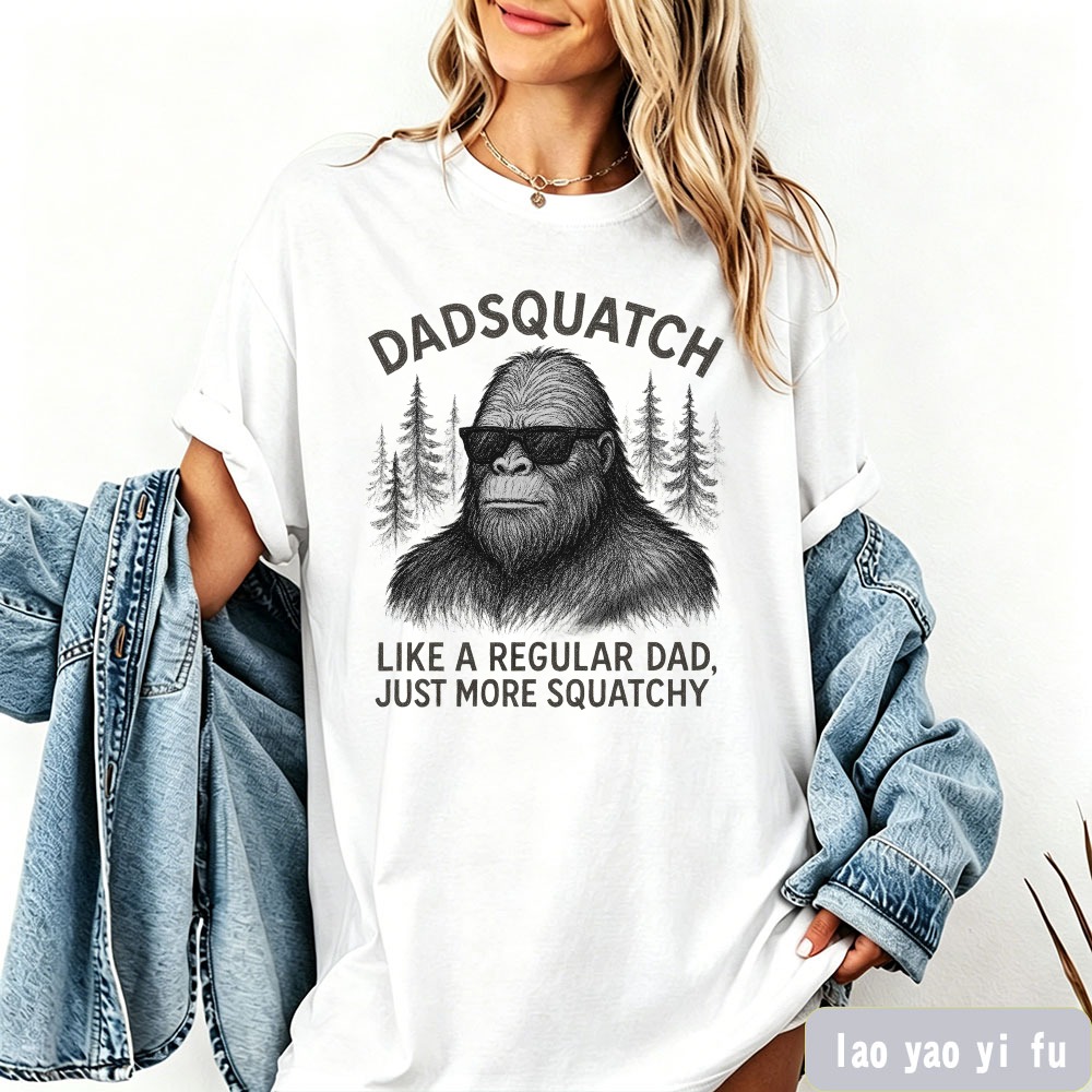 Funny Bigfoot Dad Gift Fashion - Outdoor Adventures Clothing recension och pris