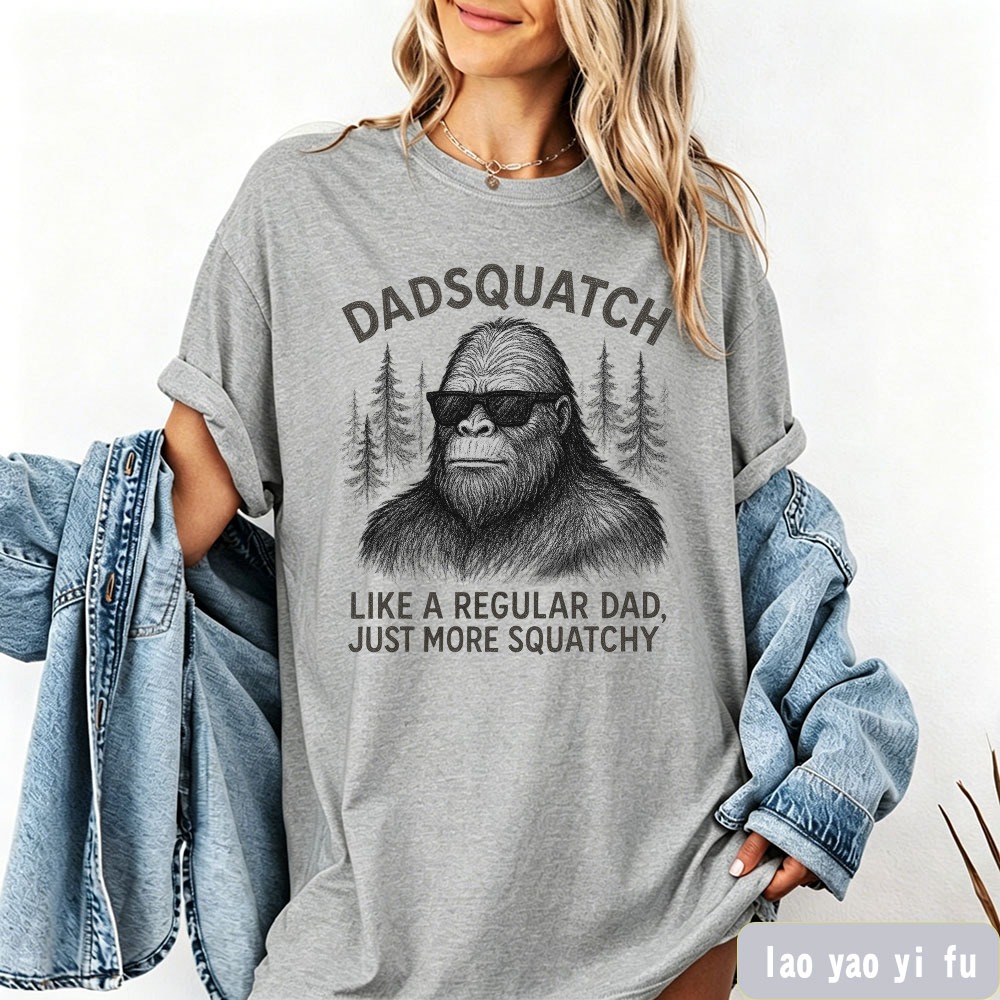 Funny Bigfoot Dad Gift Fashion - Outdoor Adventures Clothing recension och pris