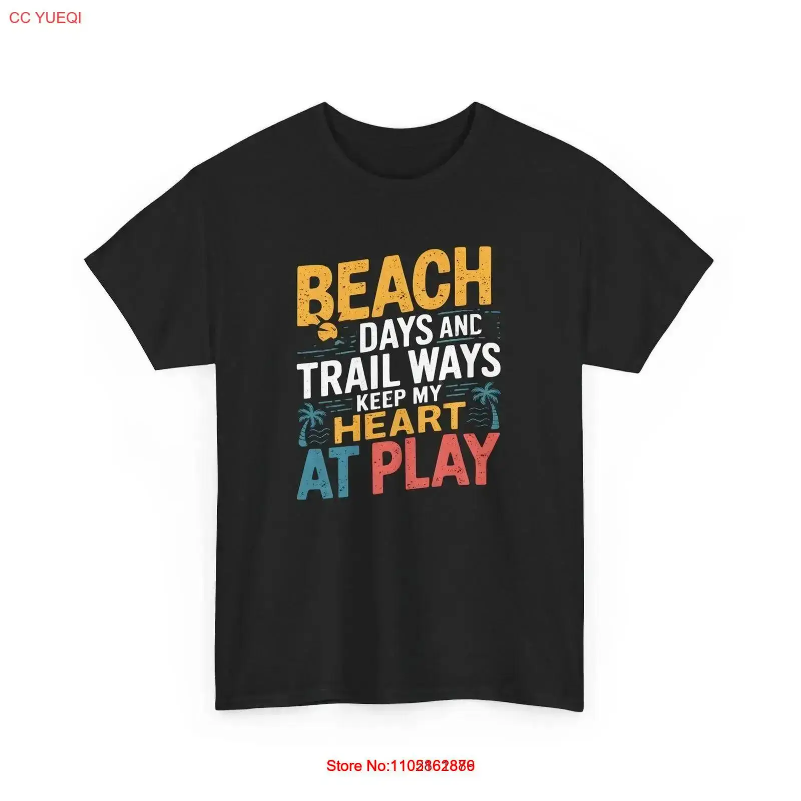 Beach Days Trail Ways T Shirt  - Outdoor Adventure Day recension och pris