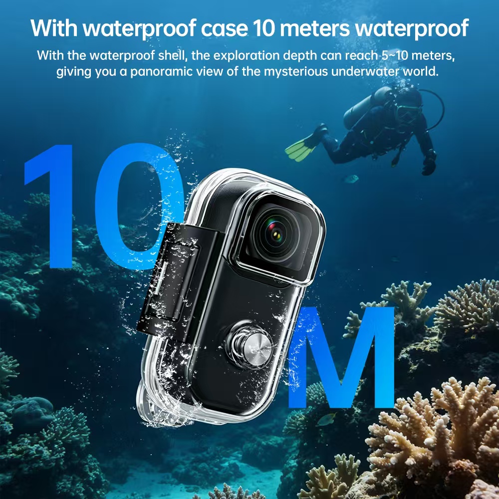 Mini 4K Action Camera Hands-Fr - Outdoor Adventure Video recension och pris