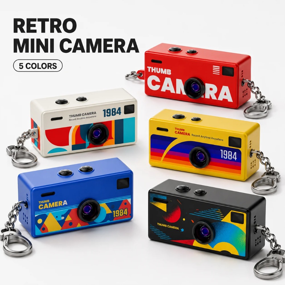 Compact Mini Thumb Camera Keyc - Outdoor Adventure Video recension och pris