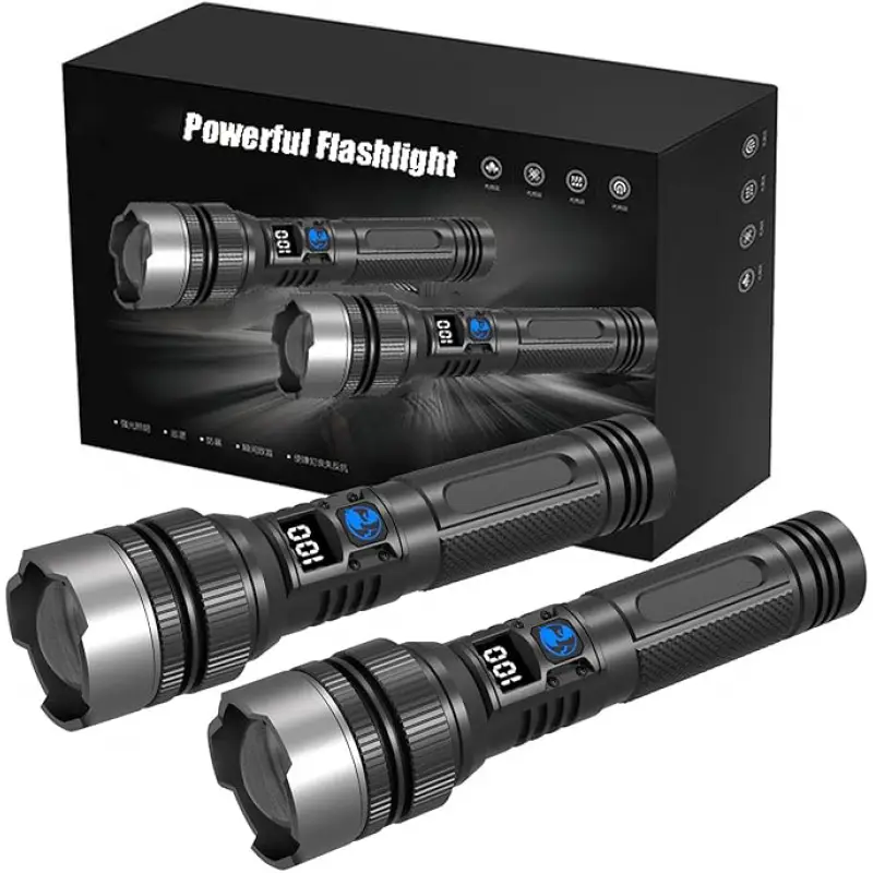 Ultra-Bright Rechargeable Flas - Outdoor Adventure Travel recension och pris