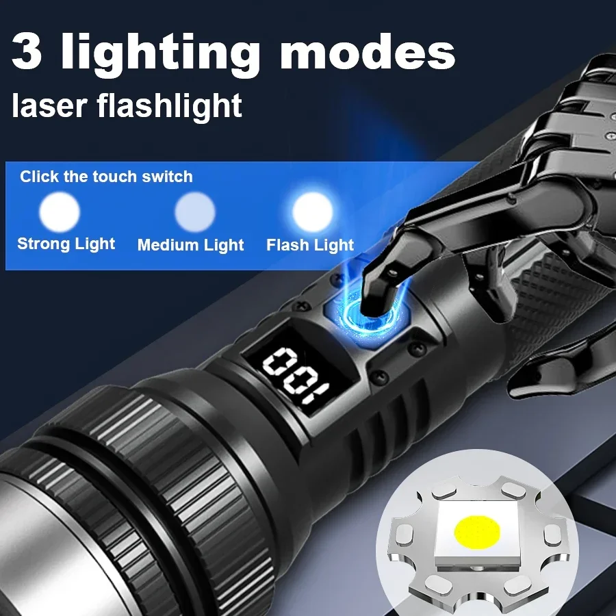 Ultra-Bright Rechargeable Flas - Outdoor Adventure Travel recension och pris