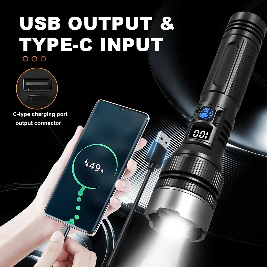Ultra-Bright Rechargeable Flas - Outdoor Adventure Travel recension och pris