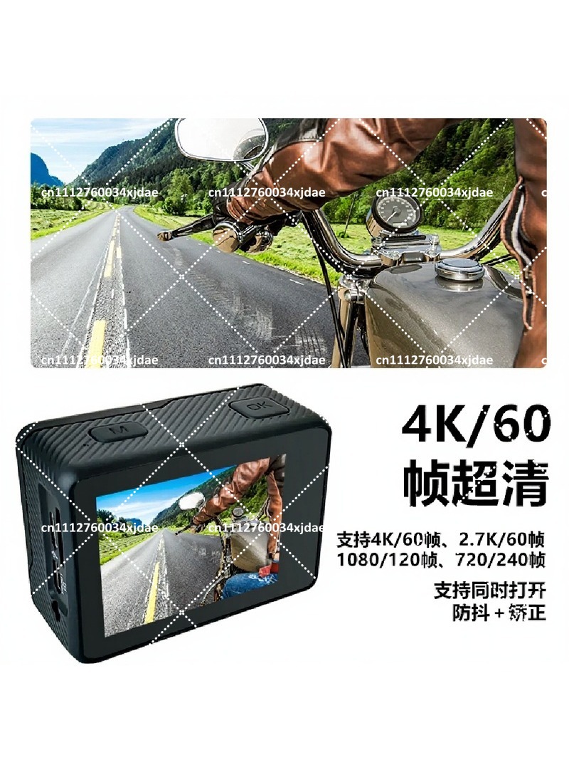 4K Action Camera 60FPS Sports  - Outdoor Adventure Video recension och pris