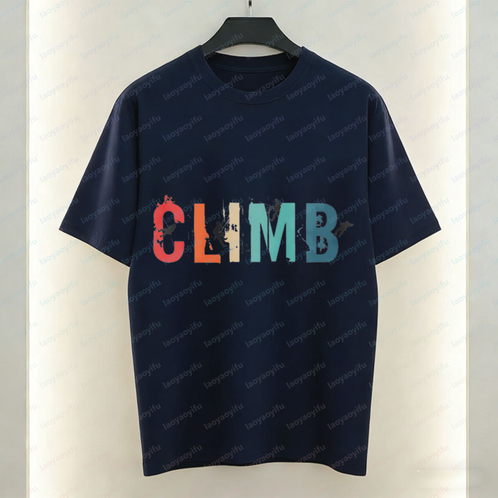 Climb Graphic Cotton Tshirts O - Outdoor Adventures Clothing recension och pris