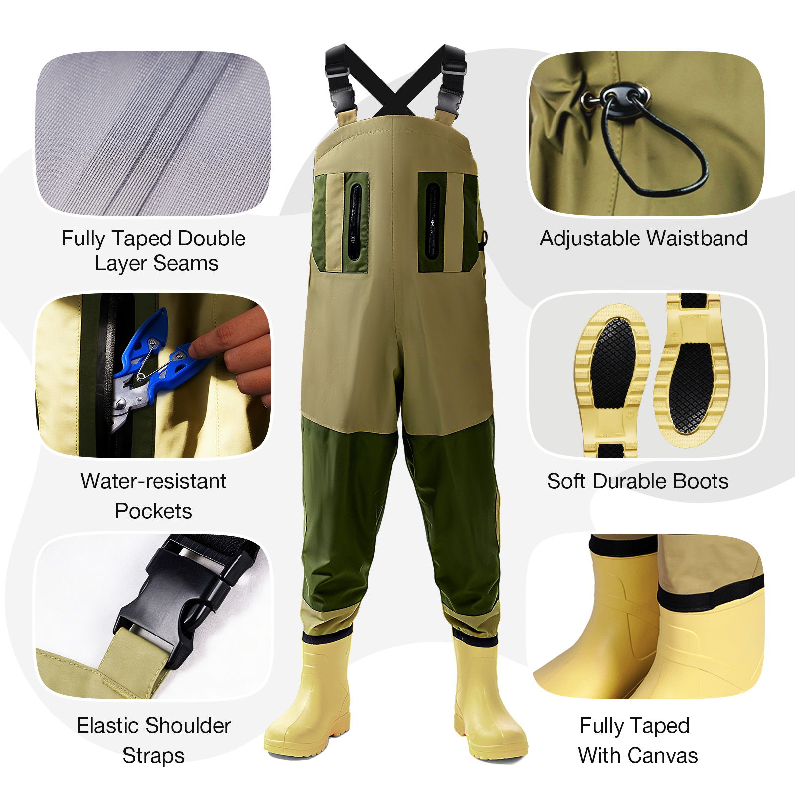 Lightweight Kids Waders - Brea - Outdoor Youth Adventure recension och pris