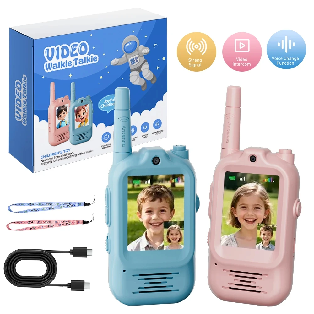 2pcs Kids Video Walkie Talkie  - Outdoor Adventure Video recension och pris