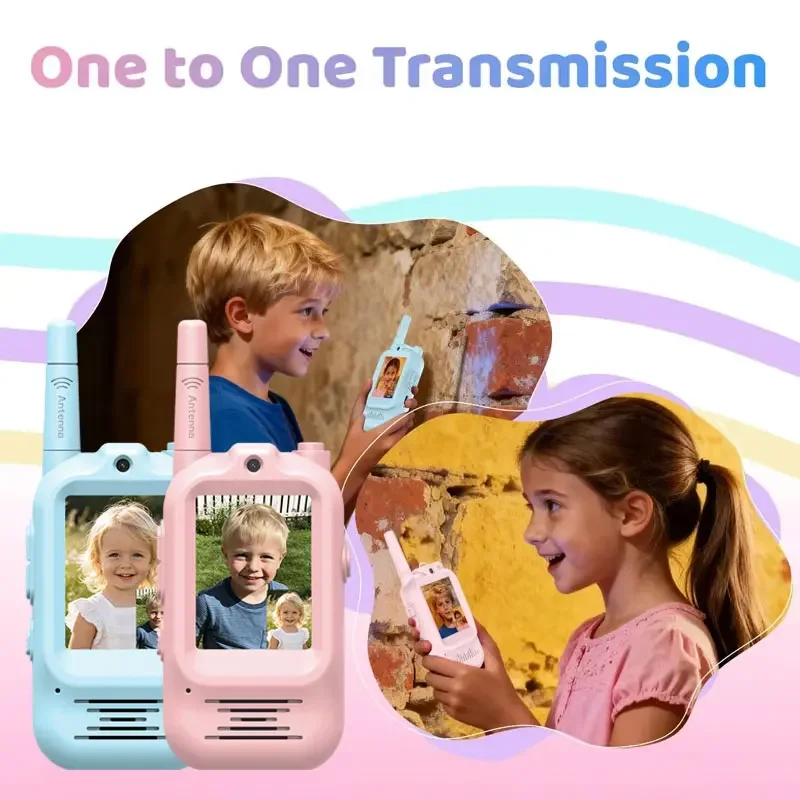 2pcs Kids Video Walkie Talkie  - Outdoor Adventure Video recension och pris