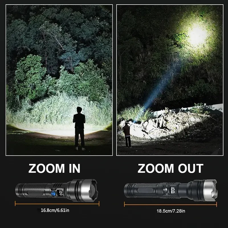 900000LM Powerful LED Flashlig - Outdoor Adventure Travel recension och pris