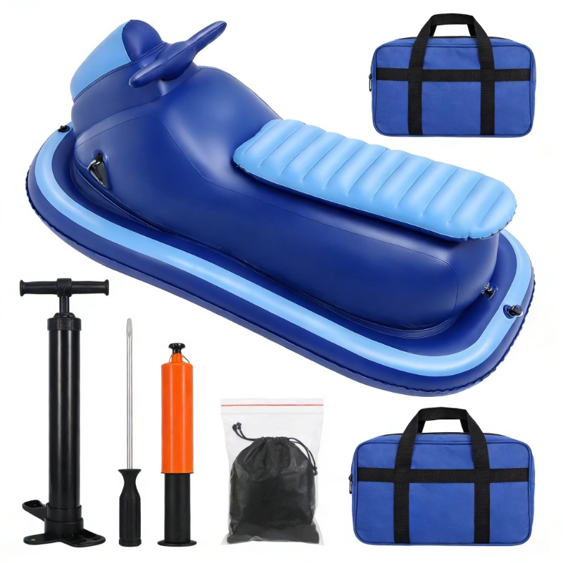 Heavy-duty inflatable snow tub - Outdoor Adventure Youtube recension och pris