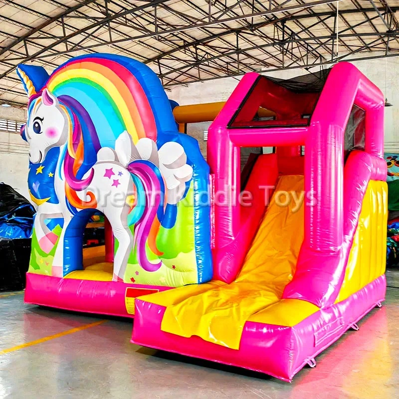 Unicorn Rainbow PVC Inflatable - Outdoor Adventure Kids Party recension och pris