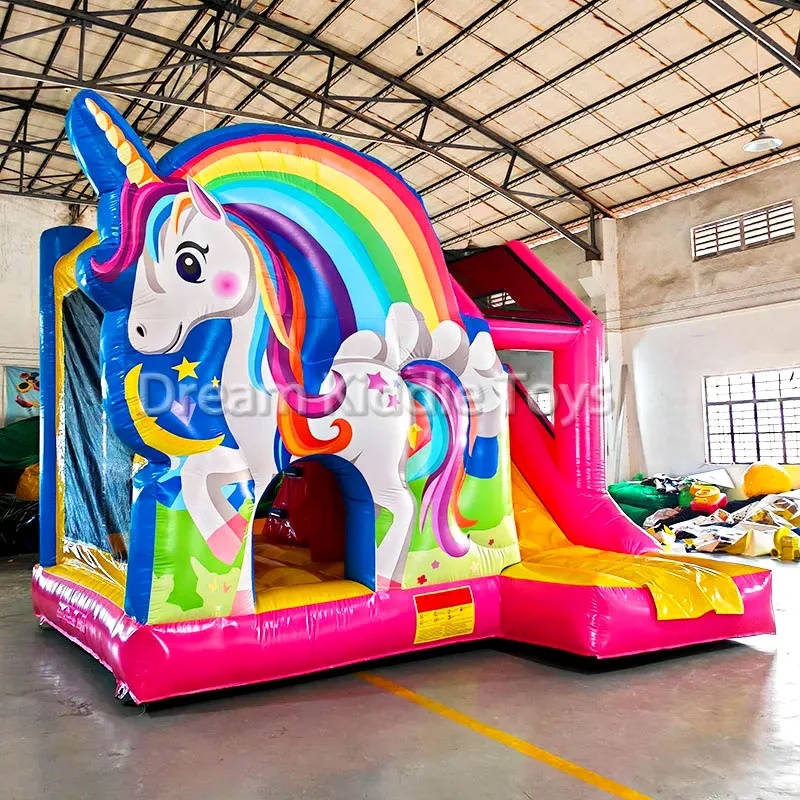 Unicorn Rainbow PVC Inflatable - Outdoor Adventure Kids Party recension och pris