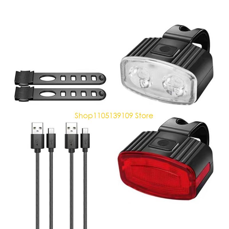 LED Bike Front and Rear Lights - Outdoor Adventure Day recension och pris