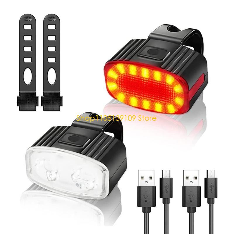 LED Bike Front and Rear Lights - Outdoor Adventure Day recension och pris