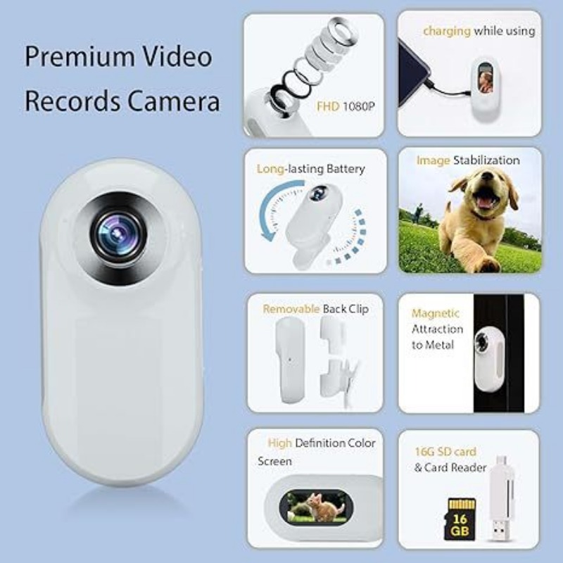 Pet Collar Camera-Waterproof H - Outdoor Adventure Video recension och pris