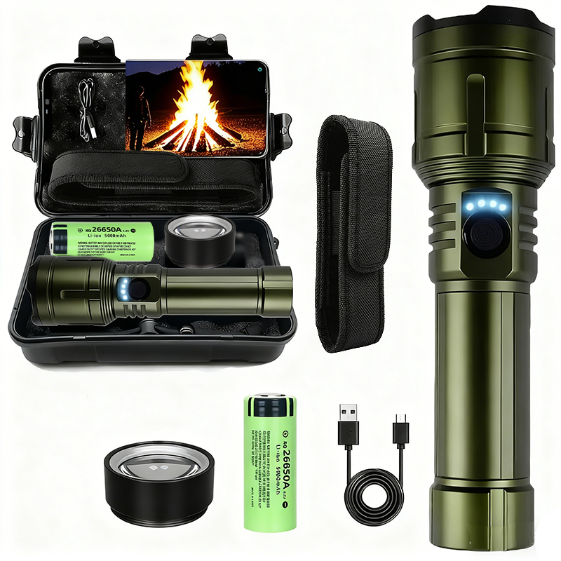 Ultra Powerful Flashlight Conc - Outdoor Adventure Travel recension och pris