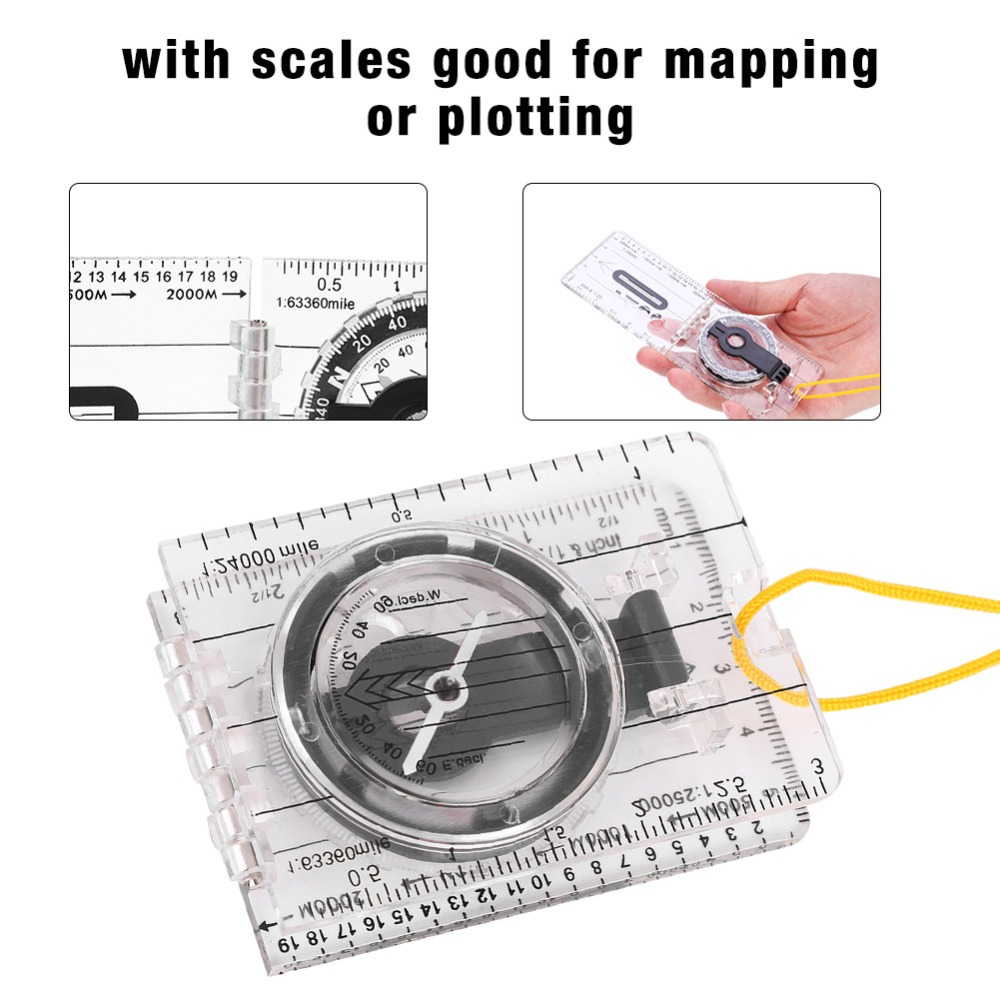Durable Lightweight Orienteeri - Map Compass Orienteering recension och pris