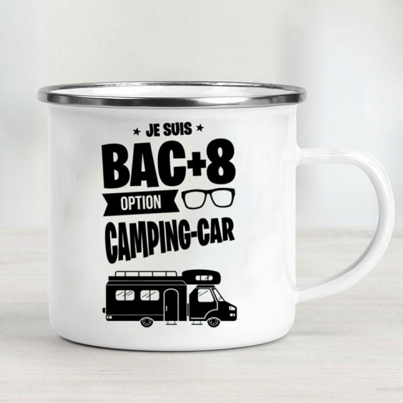Camping Car Enamel Mug Adventu - Outdoor Adventure Festival recension och pris