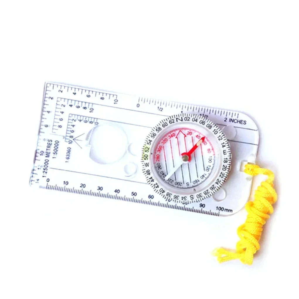 Portable Nautical Map Ruler Co - Map Compass Orienteering recension och pris