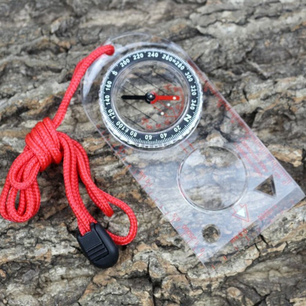 New Acrylic Map Ruler Compass  - Map Compass Orienteering recension och pris